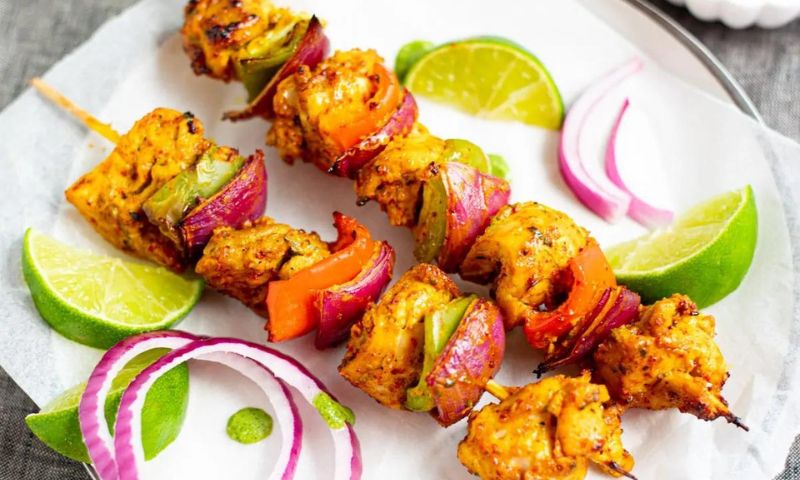 Kebab and tikka