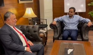 French, Consul General, Mayor, Karachi, Barrister Murtaza Wahab, France, Pakistan, medical, food, cooperation