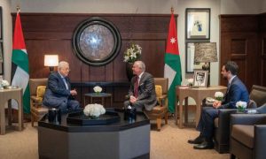 Jordan, King , Palestinian , President, Mahmoud Abbas, Amman,
