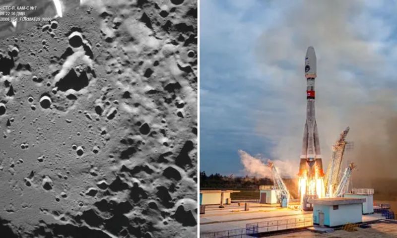 Russias Moon Mission Crashes