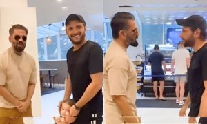 Pakistan, India, Afridi, Shetty, Bollywood, Airport
