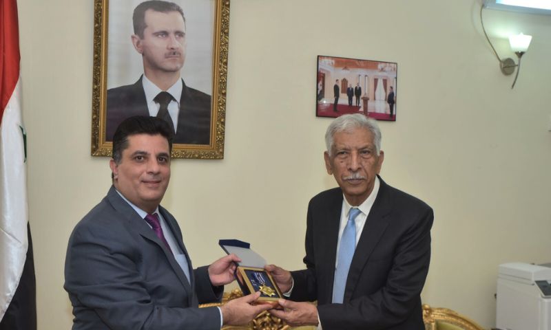 Pakistan, Syria, Fighter, Pilot, Air Battle, Award, Embassy, Ambassador, President, Pakistan Air Force, Government