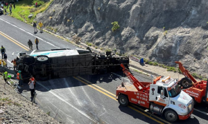 Sixteen People Killed in Mexico Bus Accident