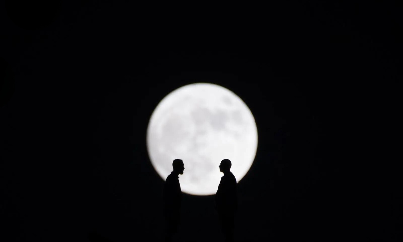 Super Blue Moon Lights Kingdom of Saudi Arabia’s Night Sky