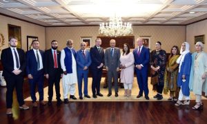 President, Dr Arif Alvi, United Kingdom, Parliament, UK, British, delegation, New Delhi, Pakistan, human rights, Kashmir, IIOJK, relations, ties