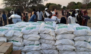 KSrelief Distributes 11 Tons of Food Boxes in Sudan