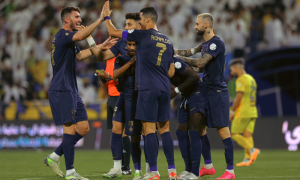 Saudi Pro League Cristiano Ronaldo Celebrates 850th Career Goal in Al-Nassr Victory