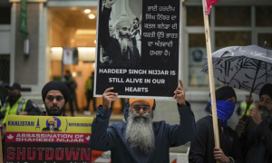Sikhs Hold Protest at UN HQ Against India Over Nijjar's Assassination