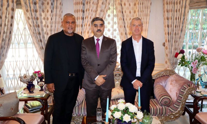 Boohoo Group, Pakistan, PM, London, Prime Minister, Anwaar-ul-Haq Kakar, Pakistan House, Investment, UK, British, Businessman, Imports,