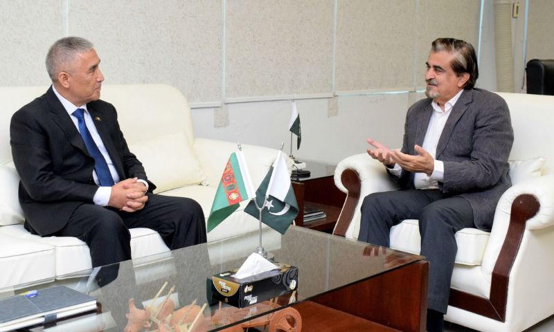 Turkmenistan, Ambassador, Federal Minister, Jamal Shah, Art, culture, heritage, CPEC 