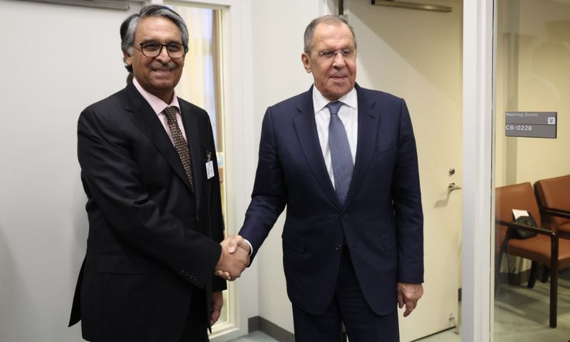 Pakistan, Russia, Jalil Abbas Jilani, Sergey Lavrov, New York, Bilateral Relations