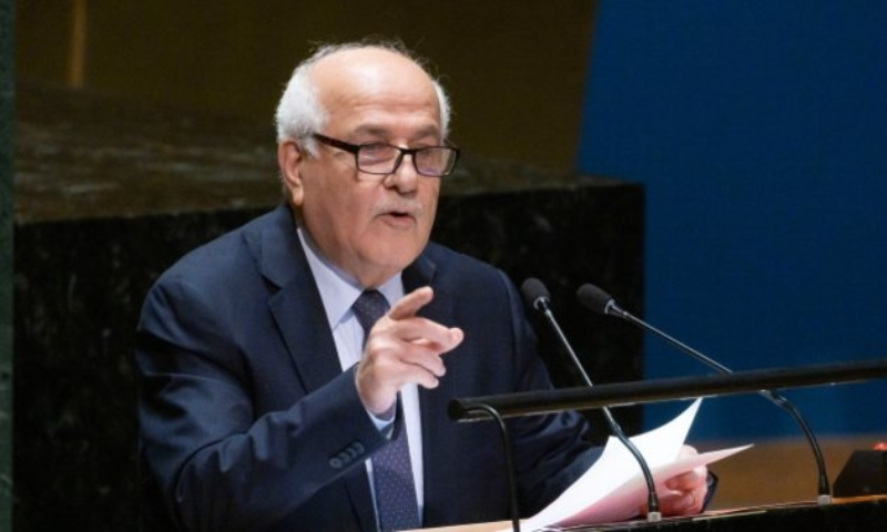 7,000 Palestinians Killed by Israel in Gaza: Palestine's UN Ambassador