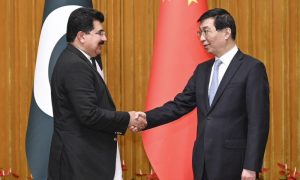 Chairman, Senate, Muhammad Sadiq Sanjrani, Parliamentary, political, China, China-Pakistan Economic Corridor, CPEC, Pakistan, Kashmir, Palestine