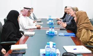 KSrelief Assistant Supervisor General Meets with the UNHCR Official