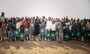 KSrelief Distributes More Than 3,000 School Bags in Somalia