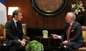 King Abdullah to Macron: Ask Israel to End War in Gaza