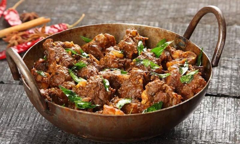 7.Mutton/ Chicken Karahi