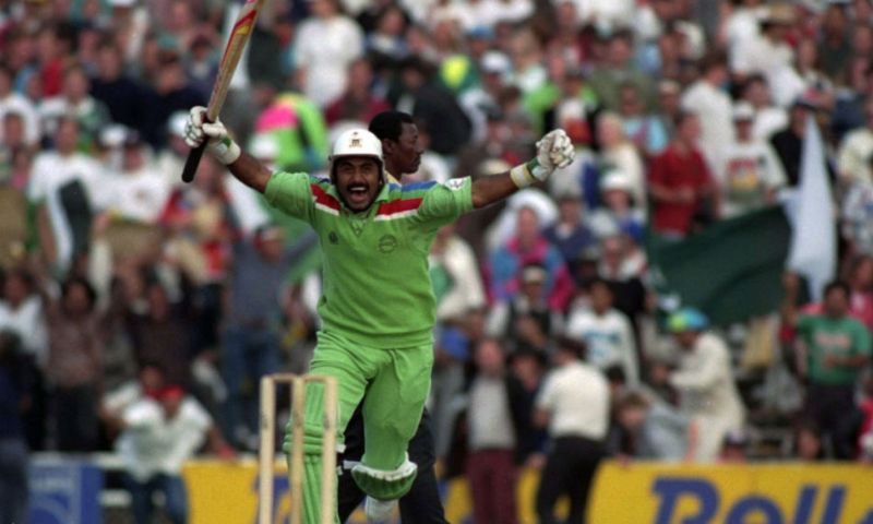 Javed Miandad (played the India World Cup game in 1992 and 1999)