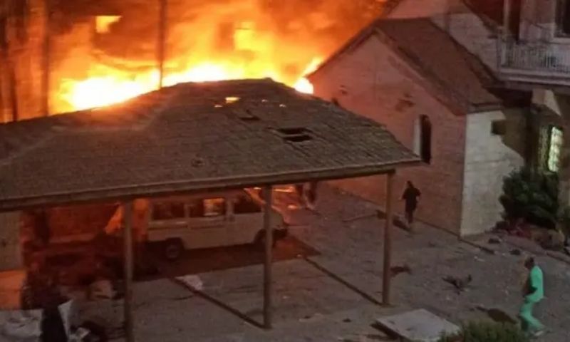 French President, Israeli Attack on Gaza Hospital, Emmanuel Macron, Gaza hospital, 