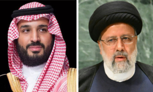 Saudi Crown Prince, Iranian President Discuss Gaza Situation