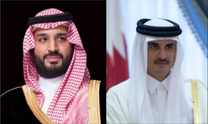 Saudi Crown Prince Receives Written Message from Qatar’s Emir