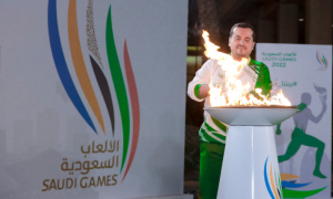 Saudi Games 2023 Torch Arrives in Madinah