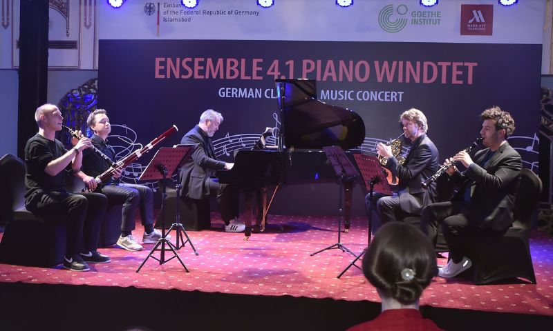 Concert, Ensemble 4.1, German, Embassy, Classical Musical