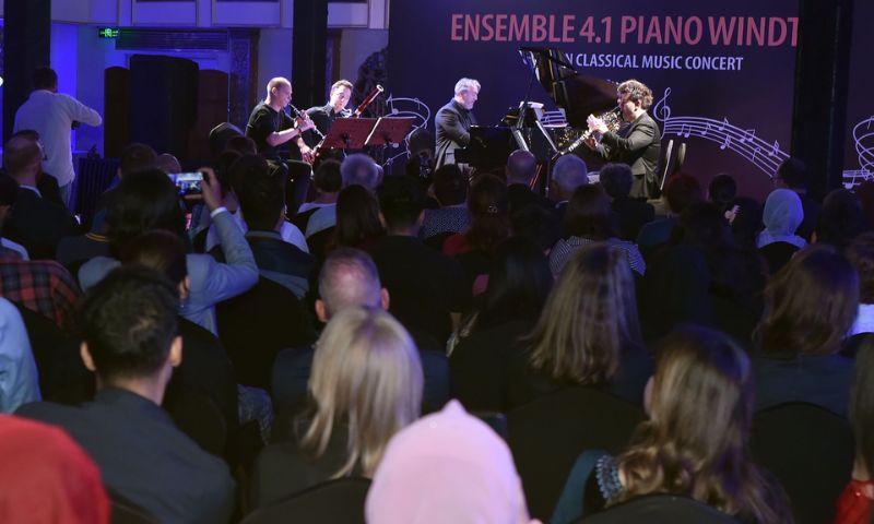 Concert, Ensemble 4.1, German, Embassy, Classical Musical