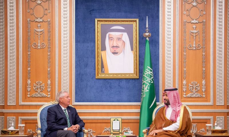 Saudi Crown Prince, American Senator, Lindsey Graham, Gaza,