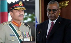 Pakistan’s Army Chief, General Asim Munir, US Defense Secretary, Lloyd Austin, US Department of Defense, ISPR