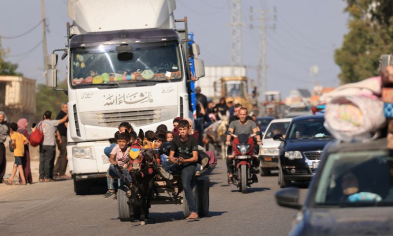 Gaza, Israeli, Palestinian, Evacuation, Civilians, Gaza Strip, Middle East, Hamas, Hezbollah, Jordan, King Abdullah II, Israel, Lebanon, IS, United States
