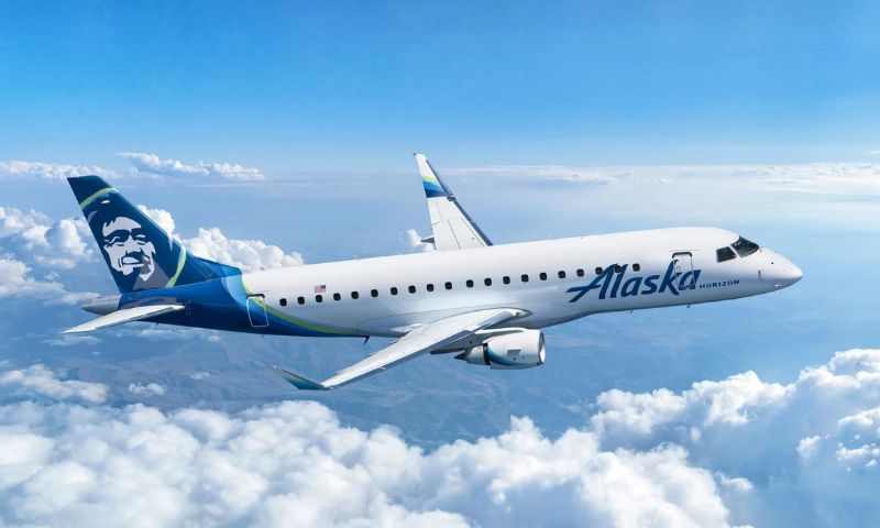 Alaska Airlines, US, Washington, Horizon Air, Embraer
