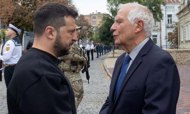 Zelensky, Ukraine, Russia, War, Support, European Union, EU, President, Volodymyr Zelensky, Foreign Ministers, Kyiv, Iran, Drone, Talks