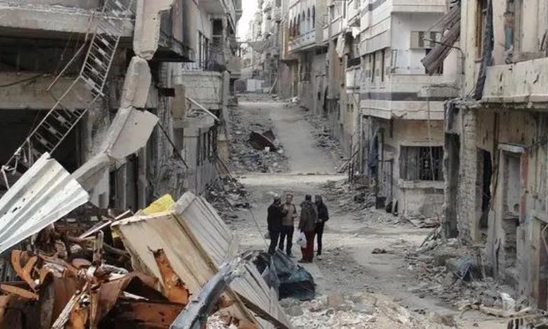 Death toll, Drone Attack, Syrian Military Academy, Syria,
