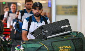 Babar Azam, Team Officials Return to Lahore After Cricket World Cup Debacle