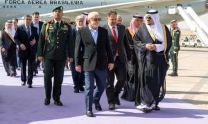 Brazil’s President Arrives in Riyadh for Official Visit