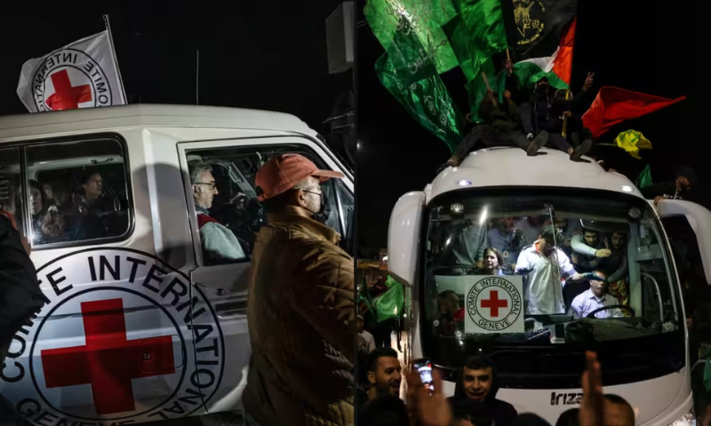Hamas Releases 17 More Hostages, Israel Releases 39 More Palestinian Prisoners as Gaza Truce Holds