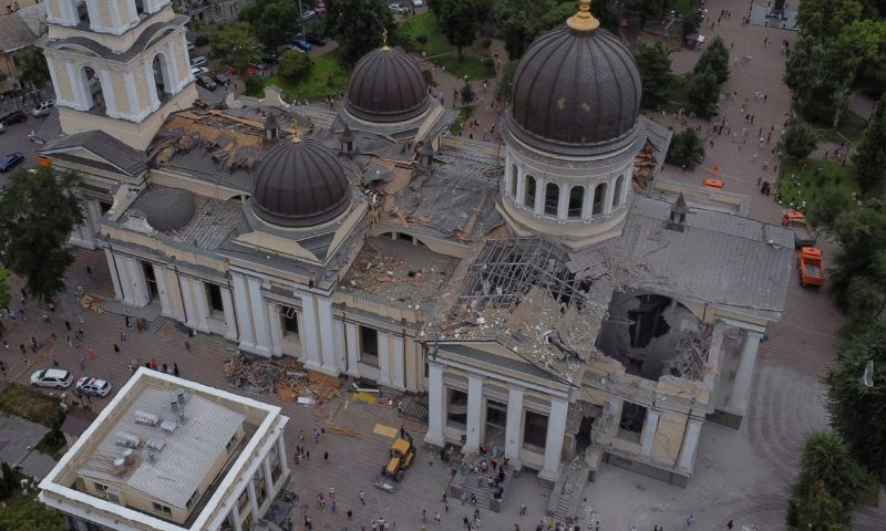 Museum, Russia, Strikes, Odesa, National, Art Museum, Injure