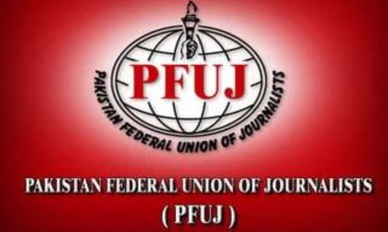 Pakistan Federal Union of Journalists, PFUJ, Abbottabad, Rawalpindi, Multan, Lahore, Sukkur, Khyber, Karachi, Gujranwala, Faisalabad, Bahawalpur, Balochistan,