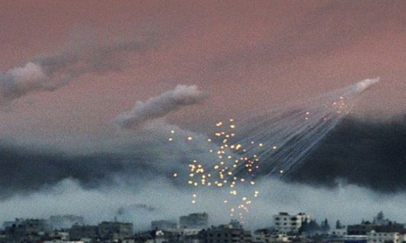 War on Gaza, Colombian President, Israel's Use of White Phosphorus Bombs, UN,