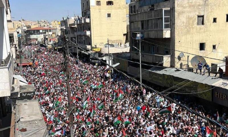 War on Gaza, Thousands Rally in Jordan, Ceasefire, AMMAN, King Abdullah II, Hamas, 