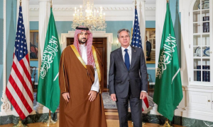 Saudi Defense Minister Meets with Blinken: SPA