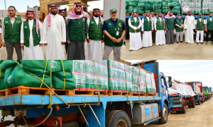 Saudi Envoy in Egypt Follows up on Delivery of Aid to Gaza