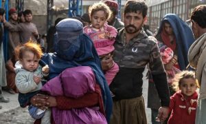 Torkham Border, Illegal Afghan Refugees, Khyber Pakhtunkhwa, Afghanistan, Angoor Adda