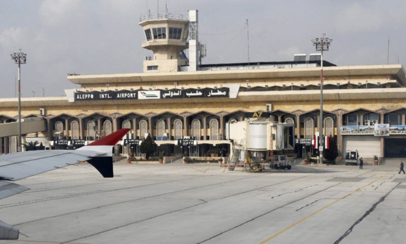 Airports, Aleppo, Damascus, Israeli Strikes, Flights