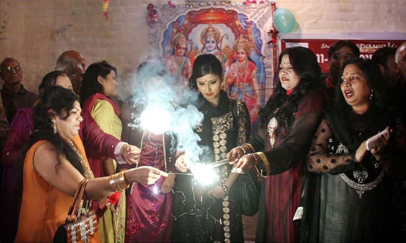 Hindu ,Festival, community, Hindu, celebrated, Diwali, Pakistan,
