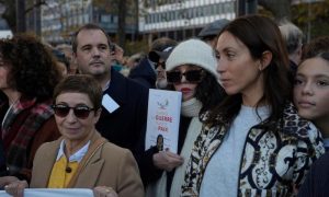 French, Performers, March, Paris, Peace, Gaza, Israeli, Palestinians, Isabelle Adjani, France, Arab, Museum, President, Emmanuel Macron, West Bank