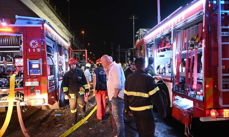 Gas, Explosion, Italian, Migrant Centre, San Lorenzo Nuovo, Viterbo, Building, Video, Rescue, Asylum, Blast, Italy, ANSA