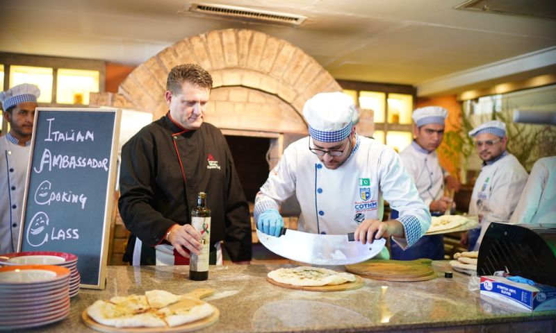 Italian Food, Islamabad, Rawalpindi, Food Enthusiasts, Islamabad, Marriot Hotel, Savor, Flavors, Cuisine, Dishes, Pakistan, Ambassador, Food Week, Tradition, Dish, Culinary, Cook, Student, Pasta, Zingolini Restaurant