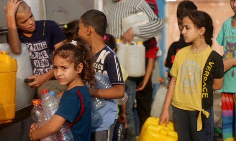 Israel, Water ‘Weapon of War, UN, Gaza, Fuel, 